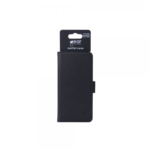 Gear Huawei Nova 5T Etui 3 Kortlomme  Svart