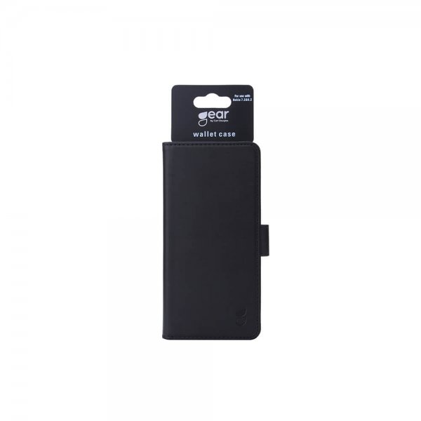 Gear Nokia 6.2/7.2 Etui 3 Kortlomme  Svart