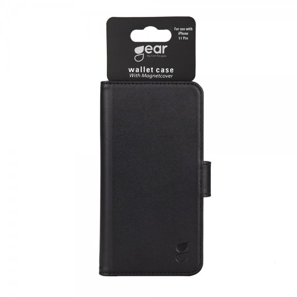 Gear iPhone 11 Pro Etui 3 Kortlomme Avtakbart deksel Svart
