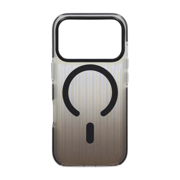 iPhone 17 Pro Deksel Korrugerte MagSafe Svart