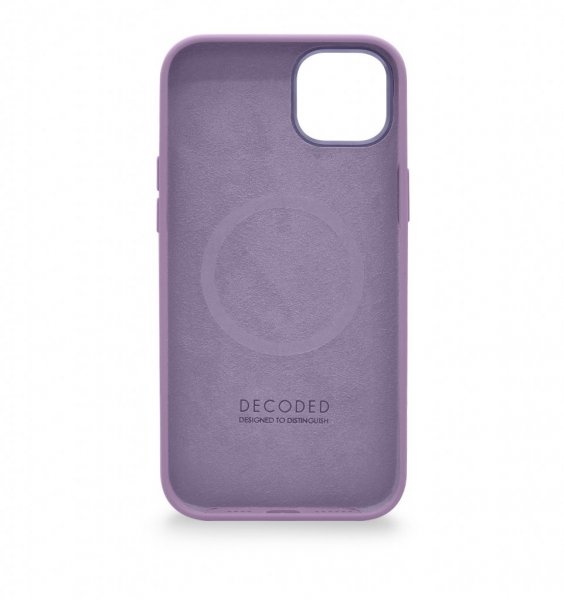 Decoded iPhone 14 Plus Deksel Silicone Backcover Lavendel