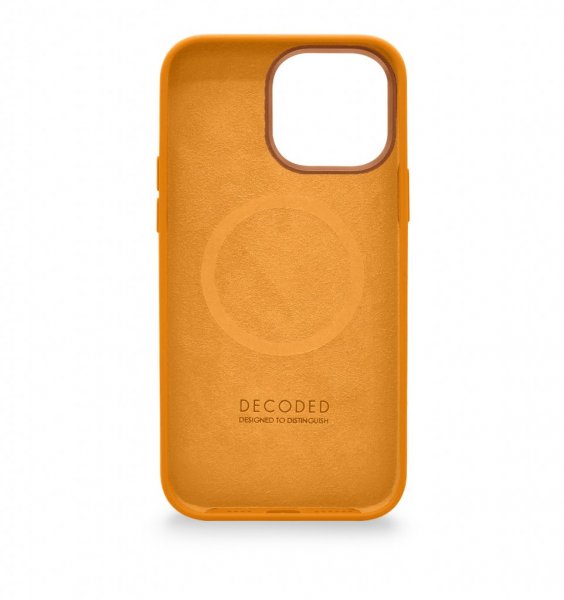 Decoded iPhone 14 Pro Max Deksel Silicone Backcover Apricot