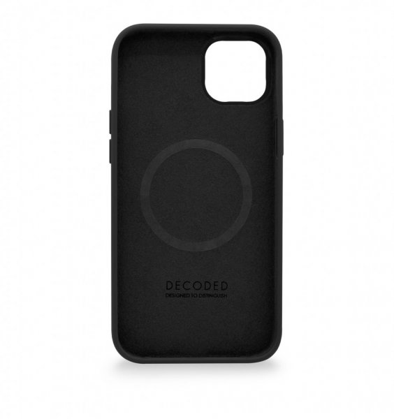 Decoded iPhone 14 Plus Deksel Silicone Backcover Charcoal