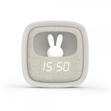 Mobility on Board Vekkerklokke med nattlys Billy Clock Grey