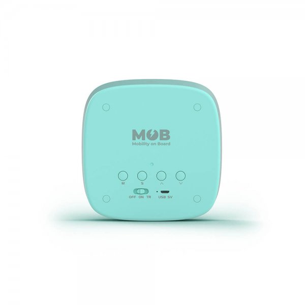 Mobility on Board Vekkerklokke med nattlys Billy Clock Mint Green