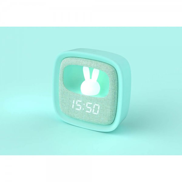 Mobility on Board Vekkerklokke med nattlys Billy Clock Mint Green