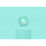 Mobility on Board Vekkerklokke med nattlys Billy Clock Mint Green