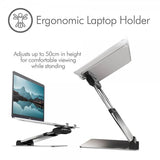 desire2 Laptopstativ Supreme Sit-Stand Aluminium