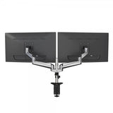 desire2 Monitor Arm Duo Aluminium