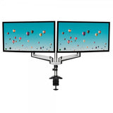 desire2 Monitor Arm Duo Aluminium
