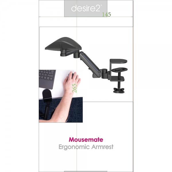 desire2 MuseMatte Håndleddsstøtte