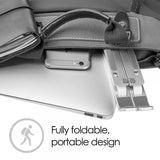 desire2 Vikbart Laptopställ i X-format aluminium