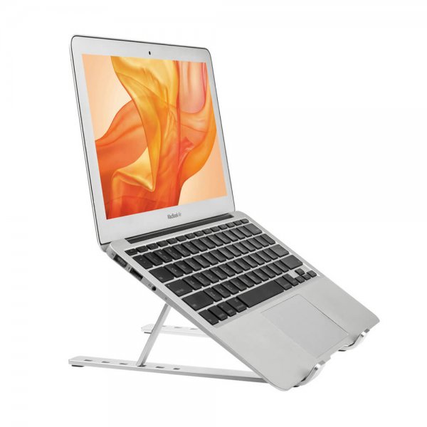 desire2 Vikbart Laptopställ i X-format aluminium