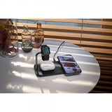 Zens Dual+Watch Aluminium Trådløs Charger Svart