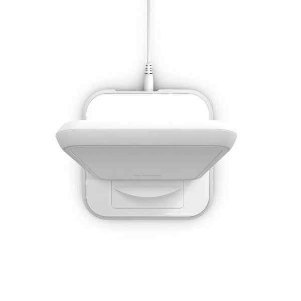 Zens Stand Aluminium Trådløs Charger Hvit