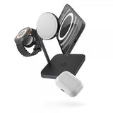 Zens Trådløs lader 4-in-1 MagSafe + Watch Wireless Charging Station