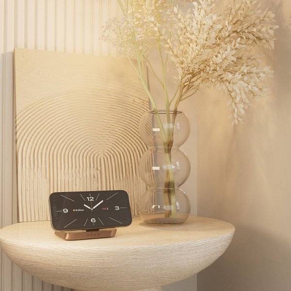 Zens Trådløs lader Magnetic Nightstand Charger MagSafe Copper