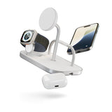 Zens Trådløs lader 4-1 Qi2 MagSafe Hvit