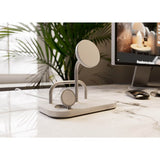 Zens Trådløs lader 4-1 Qi2 MagSafe Hvit