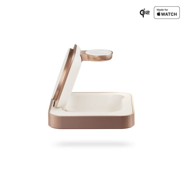 Zens Trådløs lader Nightstand Charger Pro 2 MagSafe Copper