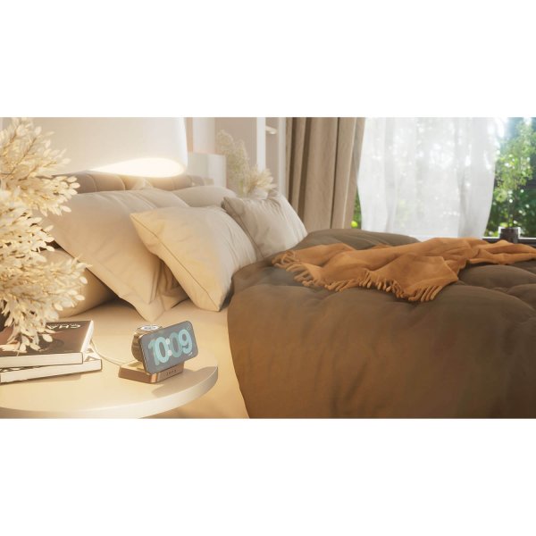 Zens Trådløs lader Nightstand Charger Pro 2 MagSafe Copper