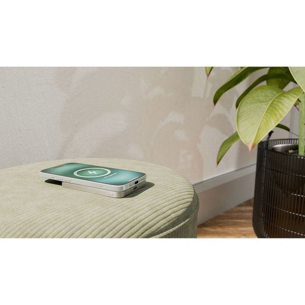 Zens Powerbank Pro 1 Slim 5000 mAh Qi2 MagSafe Hvit
