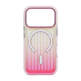 iPhone 17 Pro Max Deksel Korrugerte MagSafe Rosa