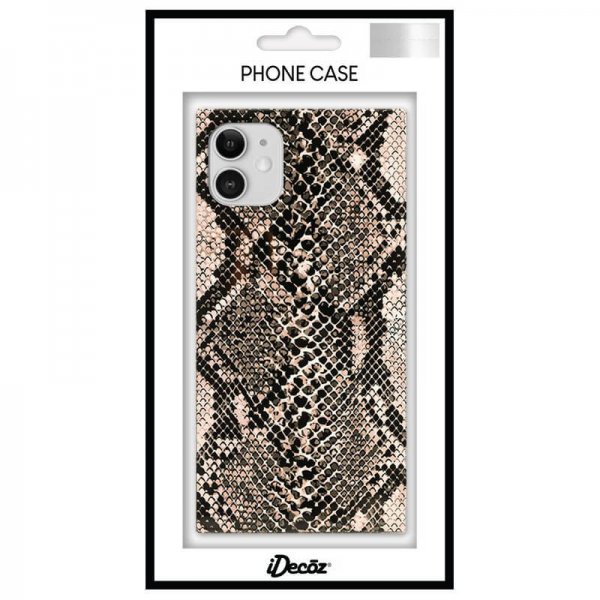 iDecoz iPhone 11 Deksel Square Case Python