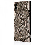iDecoz iPhone X/Xs Deksel Square Case Python