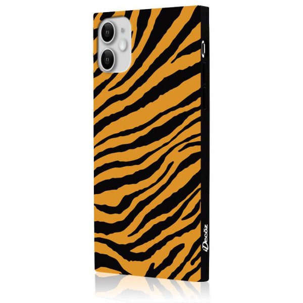 iDecoz iPhone 11 Deksel Square Case Tiger