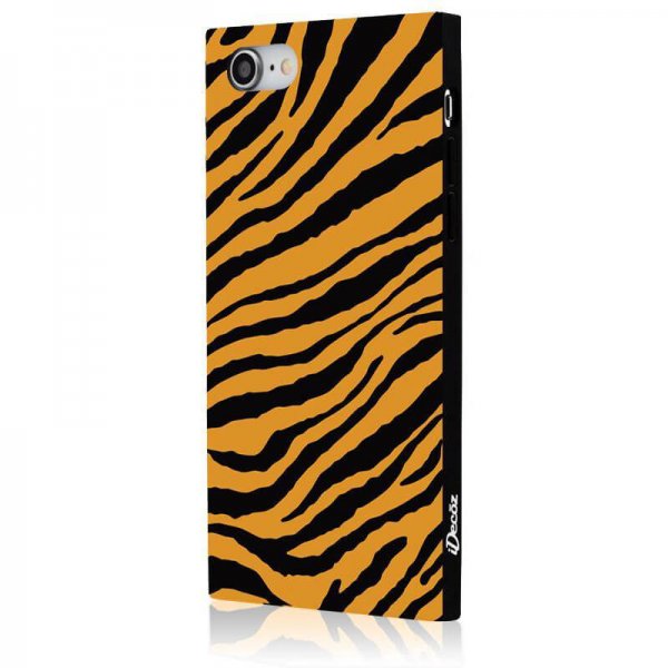 iDecoz iPhone 7/8/SE Deksel Square Case Tiger