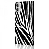 iDecoz iPhone 11 Deksel Square Case Sebra
