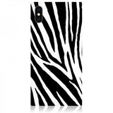 iDecoz iPhone Xs Max Deksel Square Case Sebra