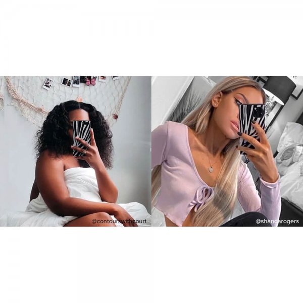 iDecoz iPhone X/Xs Deksel Square Case Sebra