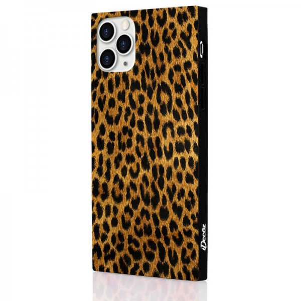 iDecoz iPhone 11 Pro Deksel Square Case Leopard