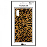 iDecoz iPhone Xs Max Deksel Square Case Leopard