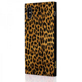 iDecoz iPhone X/Xs Deksel Square Case Leopard
