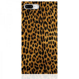 iDecoz iPhone 7 Plus/iPhone 8 Plus Deksel Square Case Leopard