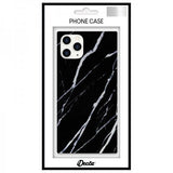 iDecoz iPhone 11 Pro Max Deksel Square Case Marble Svart
