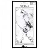 iDecoz iPhone Xs Max Deksel Square Case Marble Hvit