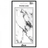 iDecoz iPhone X/Xs Deksel Square Case Marble Hvit