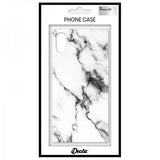iDecoz iPhone Xr Deksel Square Case Marble Hvit