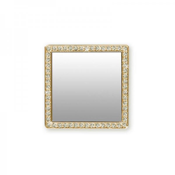 iDecoz Phone Mirror Gold Crystals