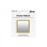 iDecoz Phone Mirror Gold Crystals