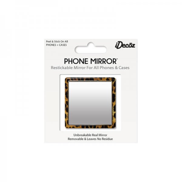 iDecoz Phone Mirror Leopard