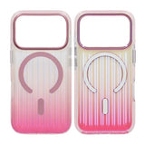 iPhone 17 Pro Max Deksel Korrugerte MagSafe Rosa