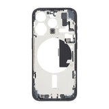 Midtramme med smådeler for iPhone 15 Pro - Blå titan OEM