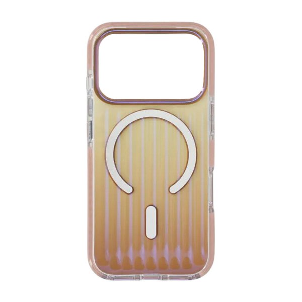 iPhone 17 Pro Deksel Korrugerte MagSafe Gull
