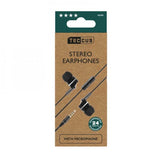 Vivanco Kablede Hodetelefoner Stereo Earphones 3.5mm Svart