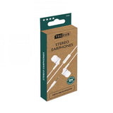 Vivanco Kablede Hodetelefoner Stereo Earphones 3.5mm Hvit